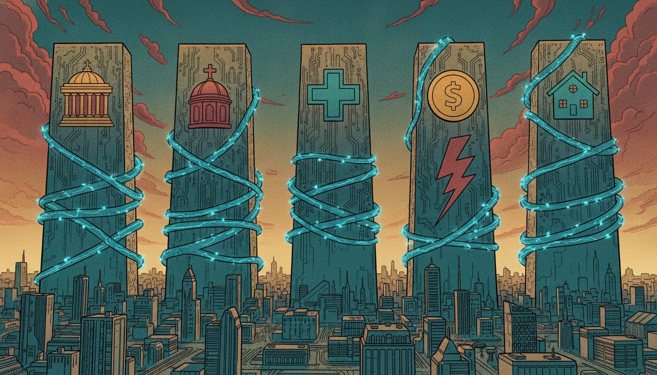The 2030 Framework — scene from the cartoon